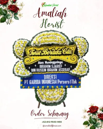Papan Bunga Duka di Ngemplak Simongan